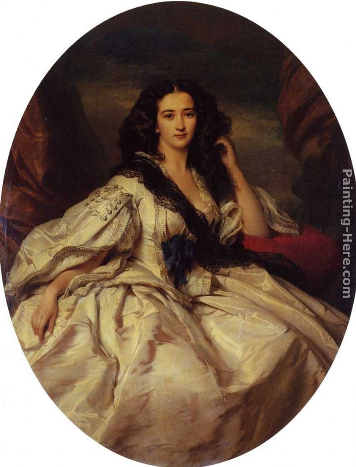 Franz Xavier Winterhalter Wienczyslawa Barczewska, Madame de Jurjewicz